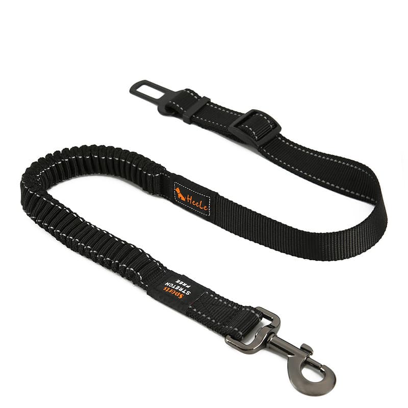 Adjustable Nylon Dog Seat Belt - alternate view